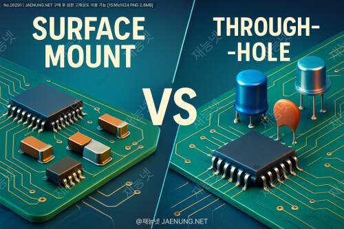 표면 실장 vs 통홀 장착: PCB 회로 조립 방식의 모든 것 비교 분석