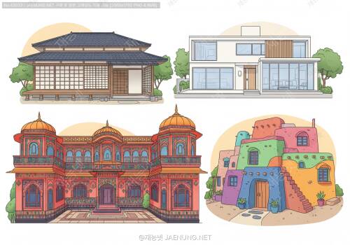 🏠 주거의 미학적 기준은 정말 보편적일까? 문화와 개인이 만드는 집의 아름다움