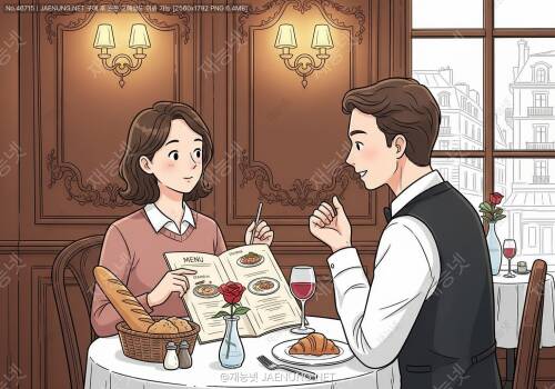 🍽️ 프랑스 레스토랑에서 음식 주문하기