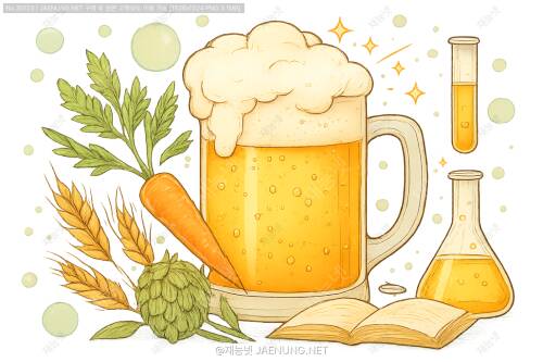 맥주 거품, 꺼지지 않는 마법의 비밀 성분