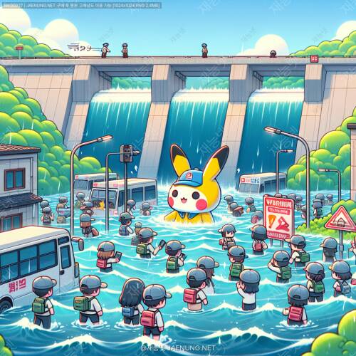 🌊 폭우 경보! 댐 붕괴 위험과 하류 지역 생존 대피 시나리오 총정리 🚨