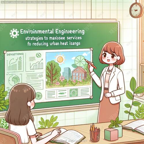 🌿 자연기반해법: 도시 열섬 저감을 위한 생태계 서비스 극대화 전략 🌿