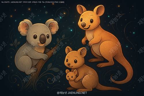 호주 대륙의 고독한 연대기: 유대류, 그들만의 진화 리그 🌏