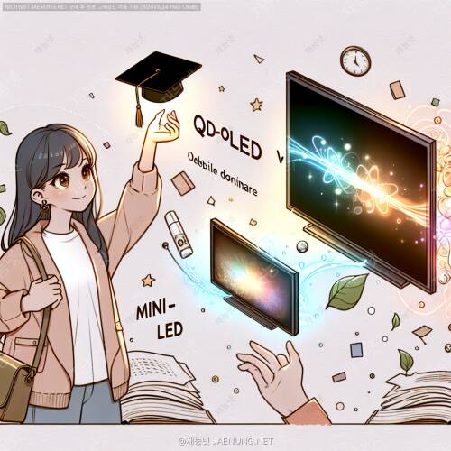 💽 QD-OLED vs Mini-LED: 차세대 디스플레이 대격돌! 🎭