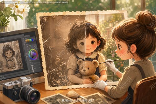 사진 복원 기법: 오래된 사진 되살리기 🖼️✨