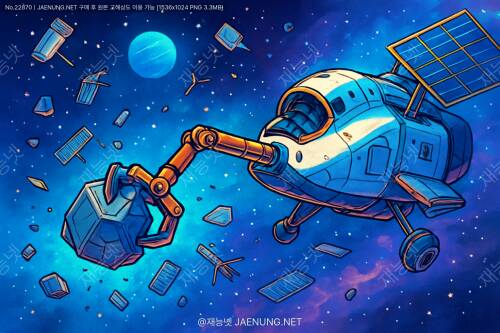 🚀 우주 쓰레기 제거를 위한 기술적 접근법 🛰️