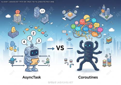 ⚡ 비동기 처리의 진화: AsyncTask vs Coroutines 완벽 가이드