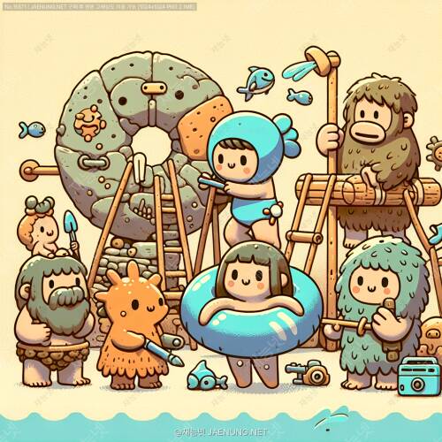 🏊‍♀️ 원시인 중에 수영을 잘하는 사람도 있었을까?