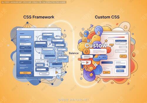 CSS 프레임워크 vs 커스텀 CSS: 개발 효율성과 창의성의 균형 🎨💻