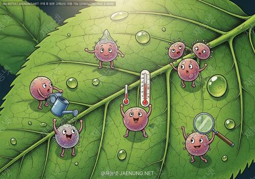 🌱 역병균 포자 발아 조건: 농작물을 위협하는 미세한 적의 비밀 🔬