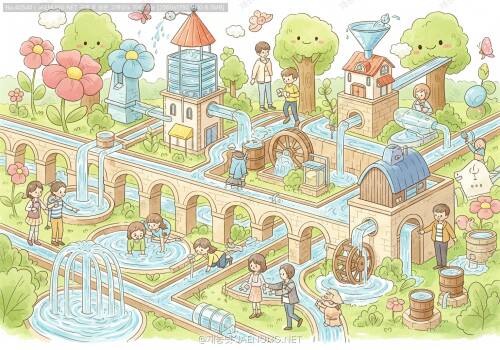 🌊 공원 속 숨은 물 순환의 마법사, 수로와 빗물 재활용 시스템 완전 정복! 💧