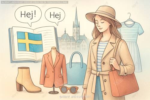 🎨 스웨덴어로 만나는 패션의 세계