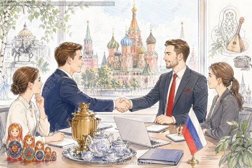 🇷🇺 러시아식 비즈니스 에티켓과 문화 완전 정복 가이드
