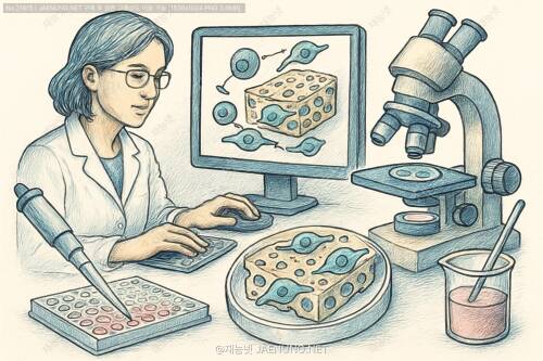 🧬 생체재료-세포 상호작용 분석 방법론 🔬