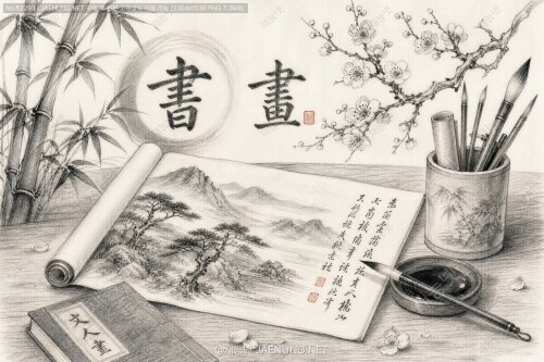 🖌️ 한자 예술과 서화일치(書畵一致) 전통으로 배우는 문인화 감상법 완전정복