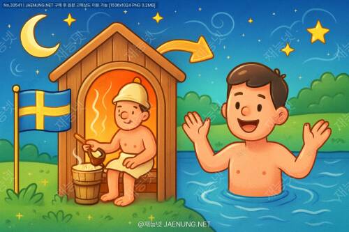 스웨덴어, 뜨거운 사우나에서 차가운 호수까지 🌊
