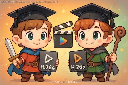 비디오 코덱 비교: H.264 vs H.265