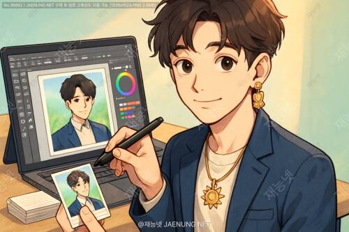 📇 Corel PaintShop Pro로 포토 중심 명함 만들기 완벽 가이드