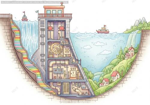 💧 댐 수위는 하루에도 변할까? 🏗️