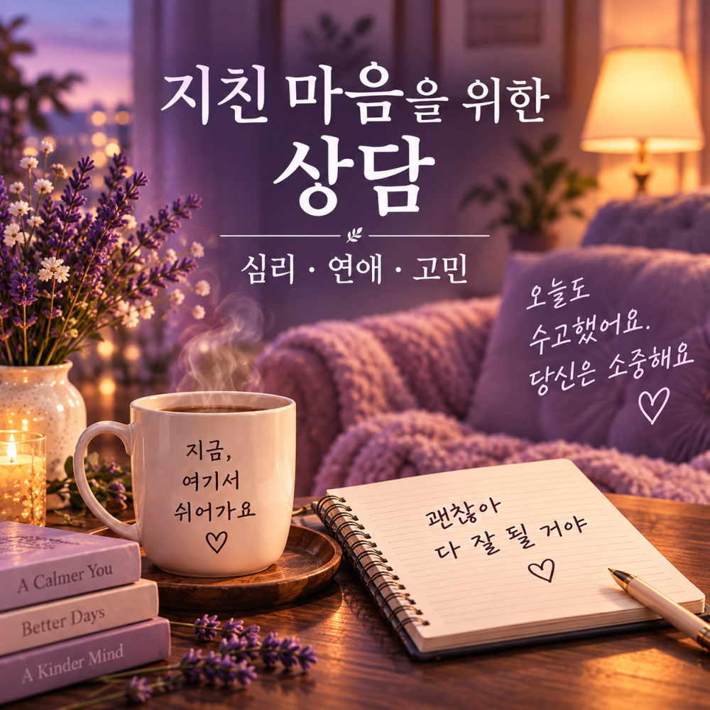 사회복지사&1급심리분석상담사의 심리상담 고민상담 연애상담 부부상담,성상담