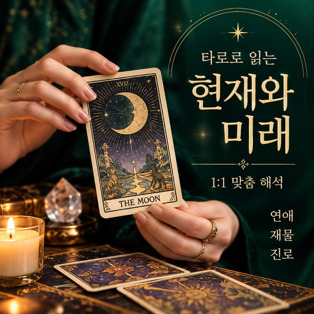 1급타로전문가 타로상담 속마음 재회운 연애운 재물운 운세타로