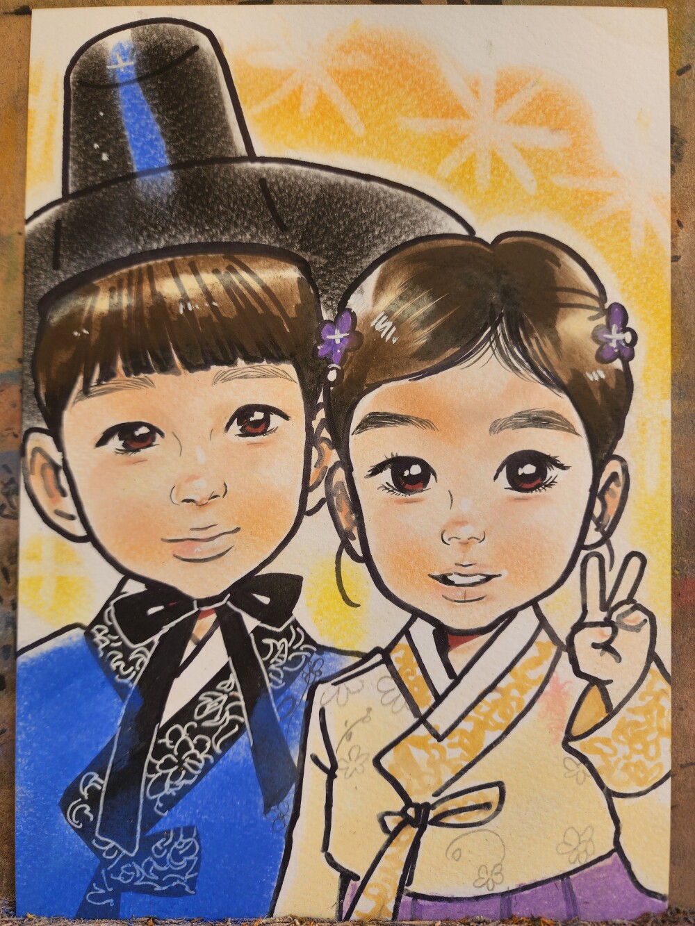 [당일OK/할인중] 캐리커쳐 그려드려요♡