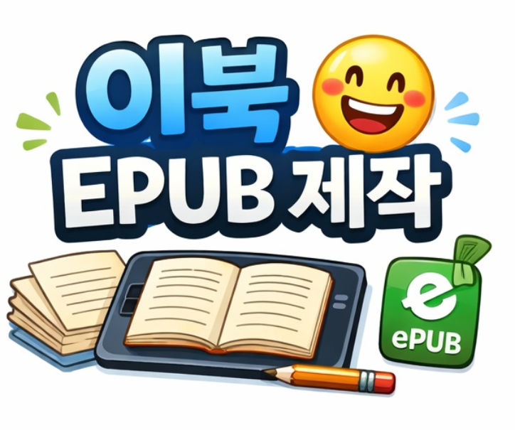 이북 EPUB 전자책 제작 유통 출판 도와드립니다.