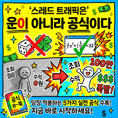 스레드 트래픽 부의 공식(광고비 없이 DB 접수 받을 수 있다면?)