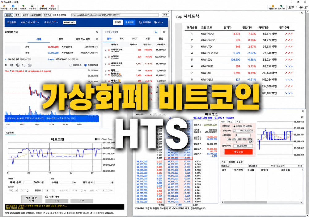 7up비트 - 혁신적인 가상화폐 비트코인 HTS