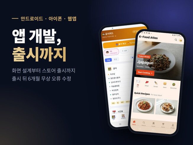 어플 제작 안드로이드 앱 개발/웹앱/하이브리드/MVP