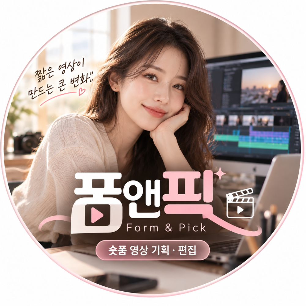 숏폼 제작 개인,상업영상 릴스·쇼츠 기획부터 자막까지 감각적으로 만들어 드려요