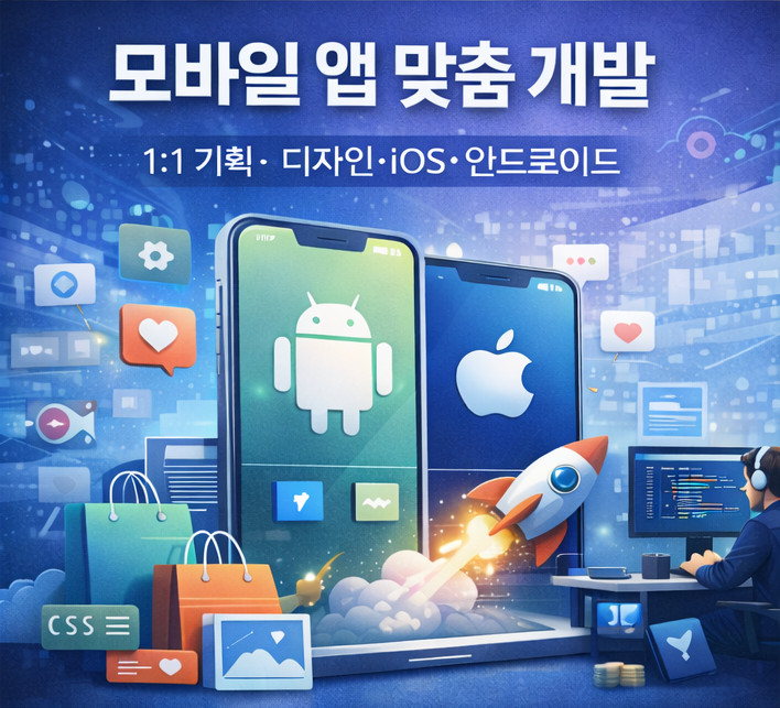 신뢰있는 앱 개발, 아무에게나 맡기지 마세요!