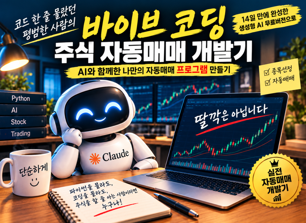 [전자책] 바이브 코딩_국내주식 자동매매 프로그램 개발기