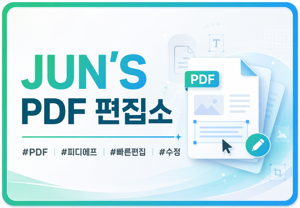 [의뢰자와 같이가치] - PDF 간단편집 / 수정요청 / 단기간